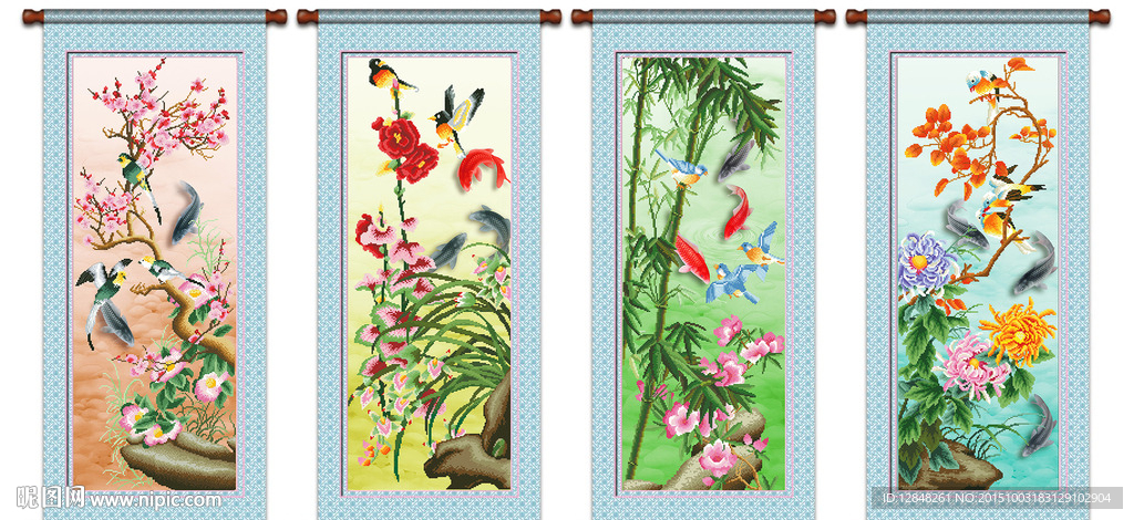 梅兰竹菊