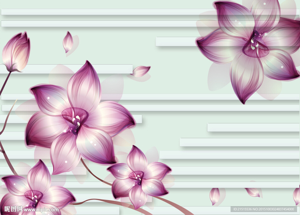 3D梦幻花