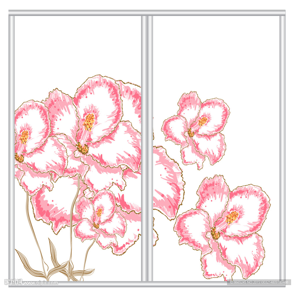 时尚花纹