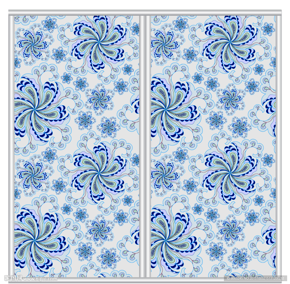 时尚花纹
