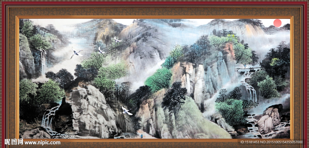 山水国画
