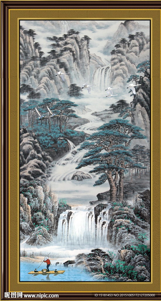 国画山水