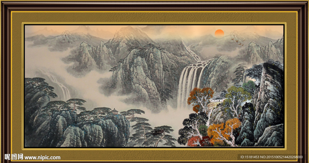 国画山水