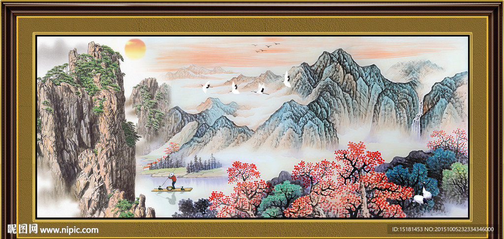 国画山水