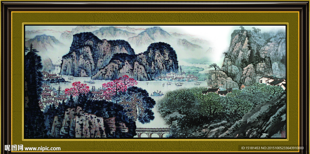 国画山水