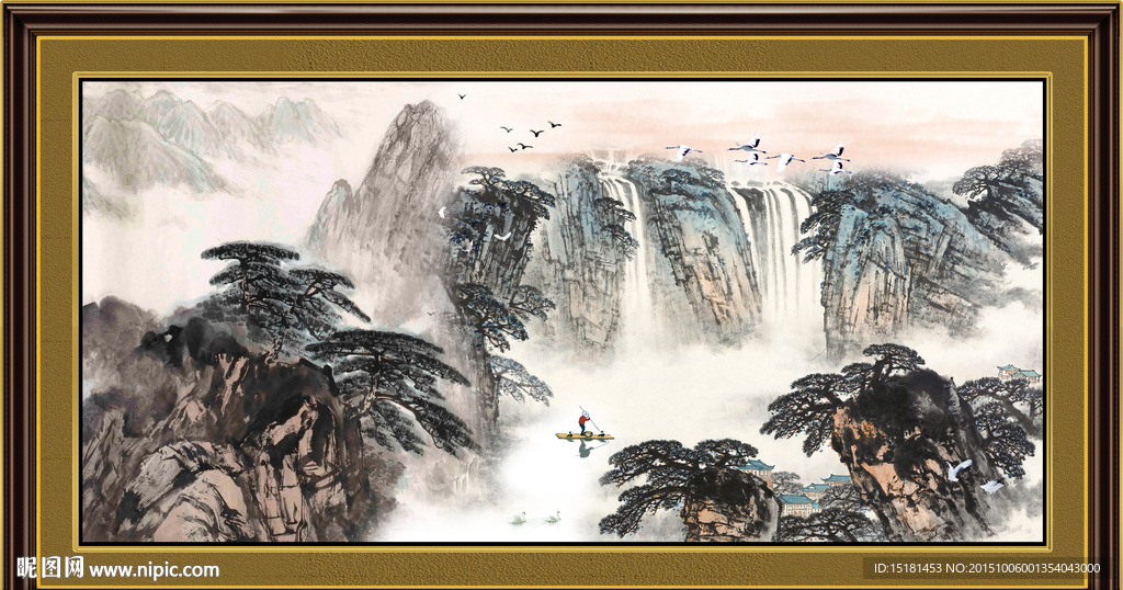 国画山水