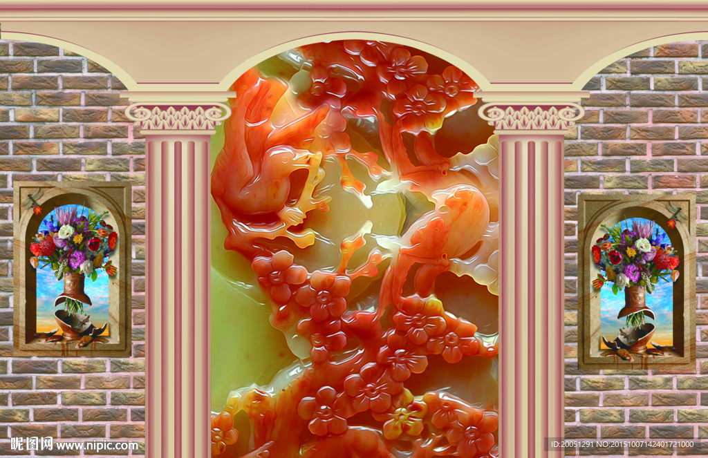 3d背景墙