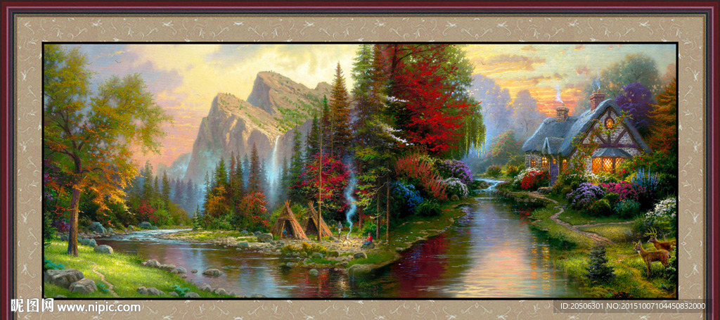 风景油画