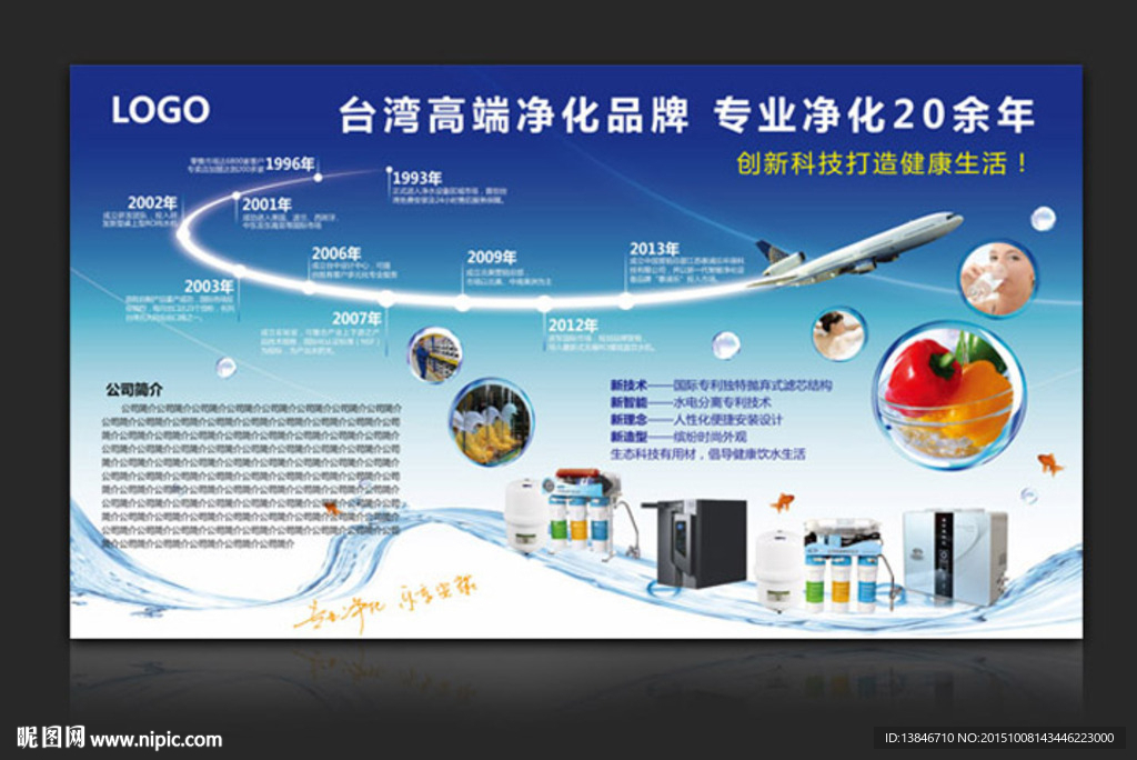 企业文化辛路历程海报设计企业简