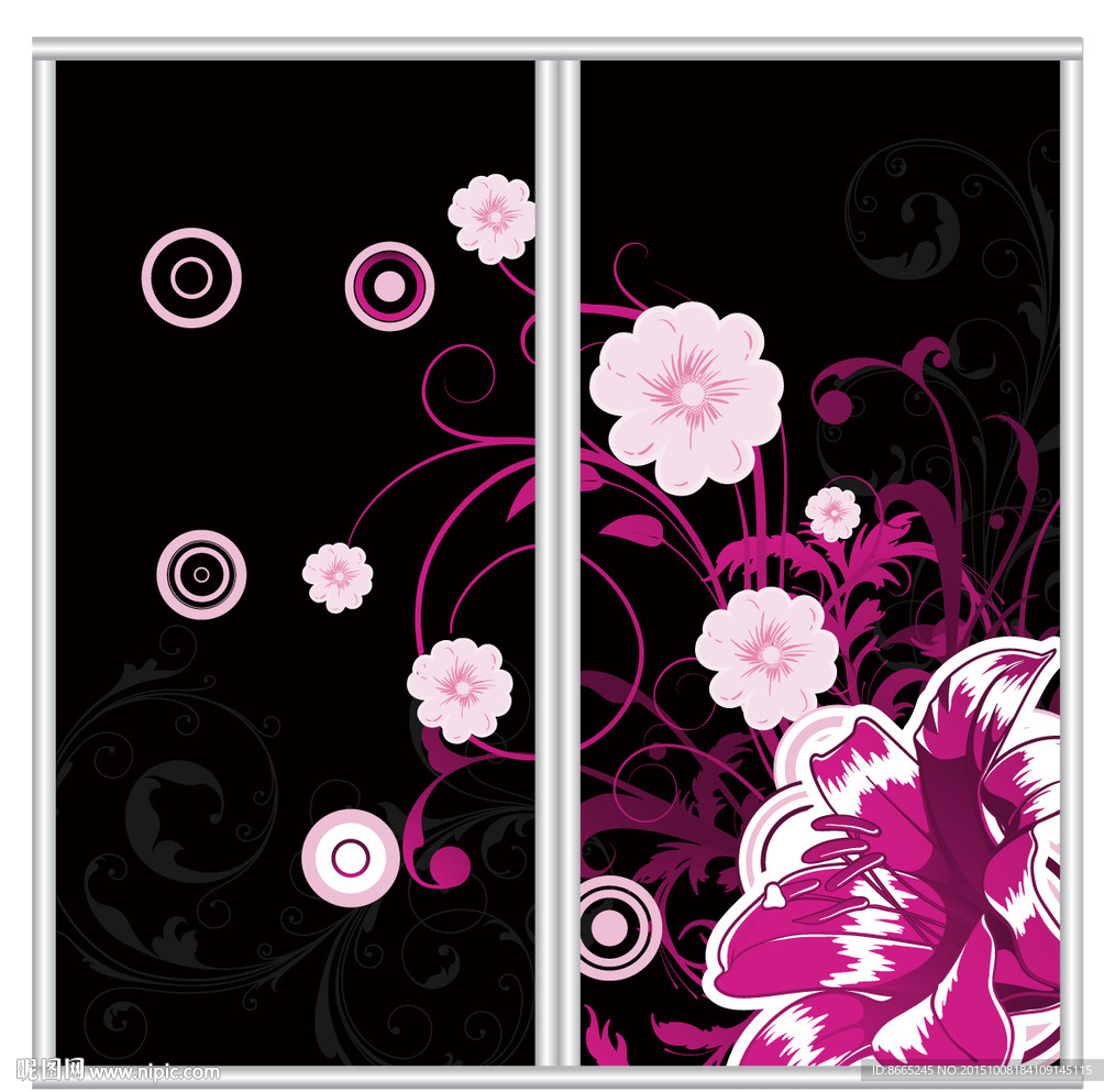 时尚花纹
