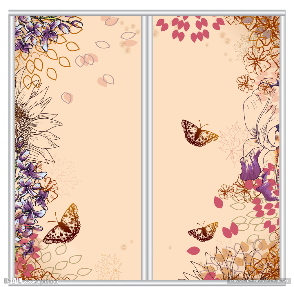 时尚花纹