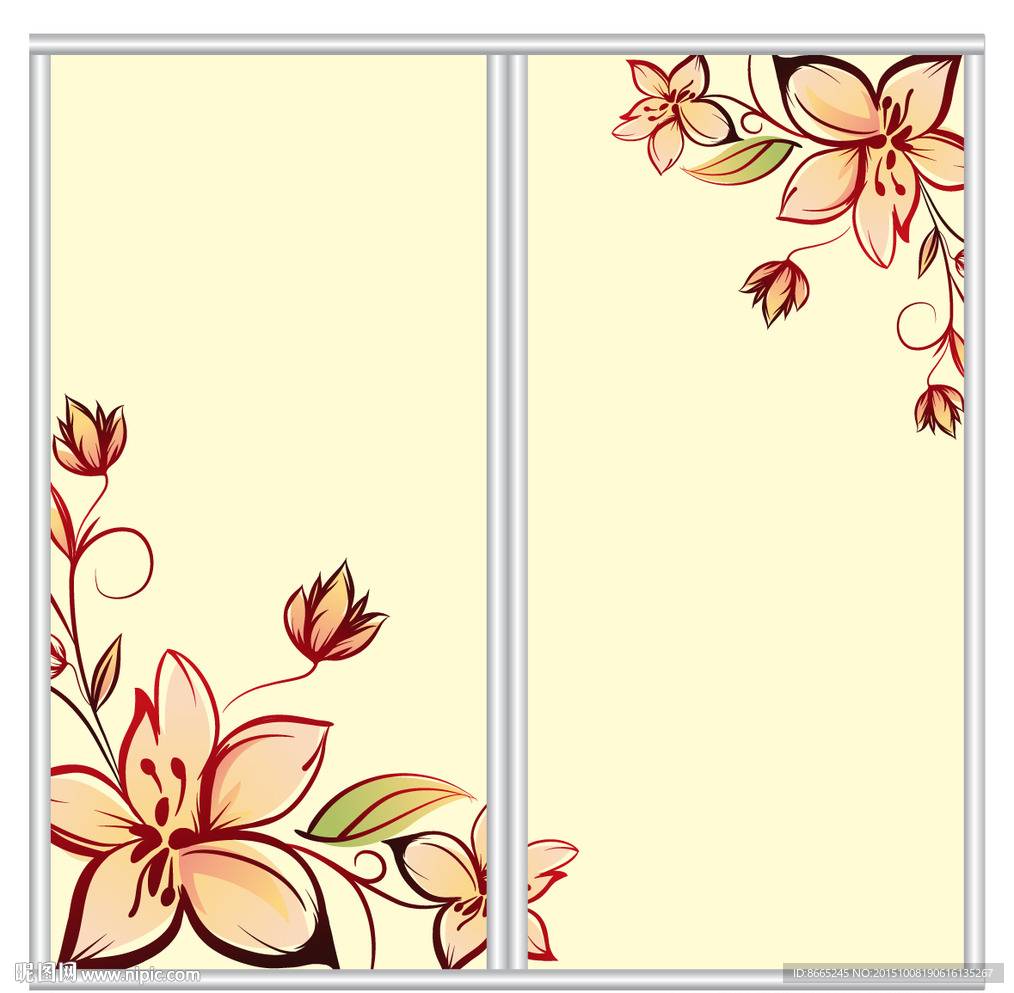 时尚花纹