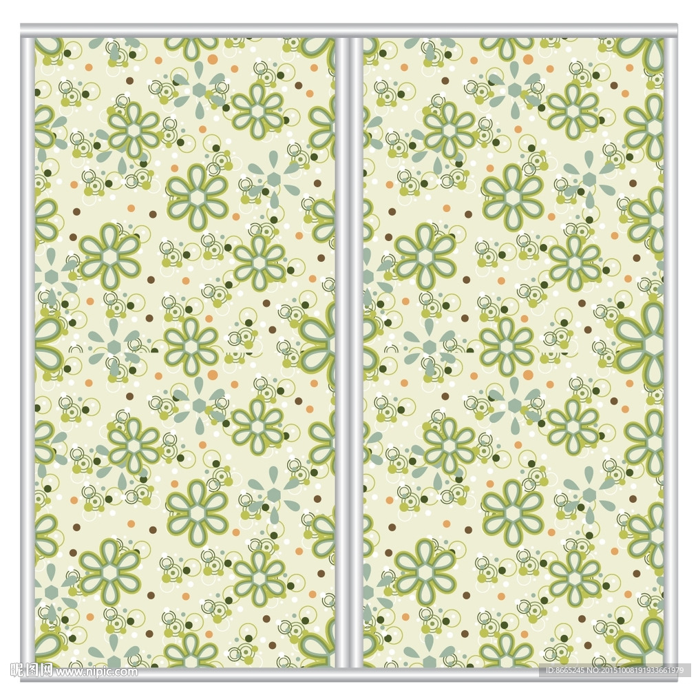 叶子花纹