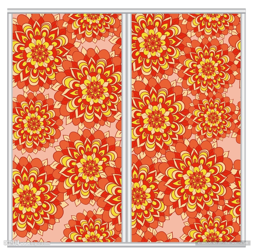 时尚花纹