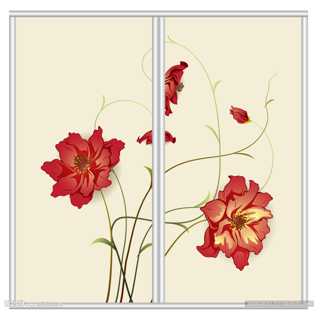 时尚花纹