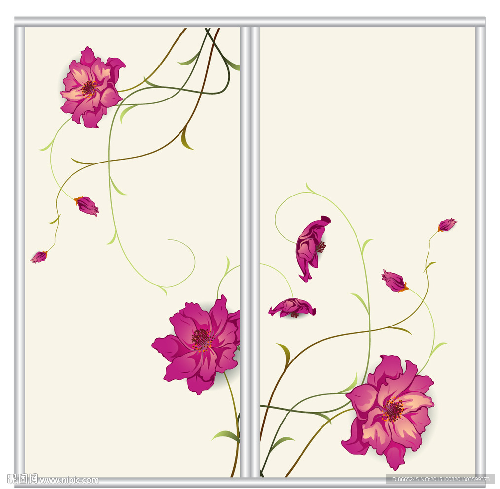 时尚花卉