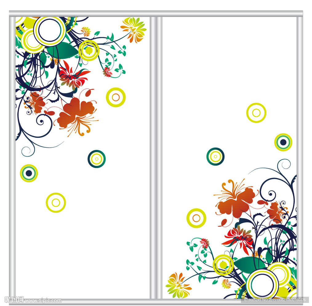 时尚花纹