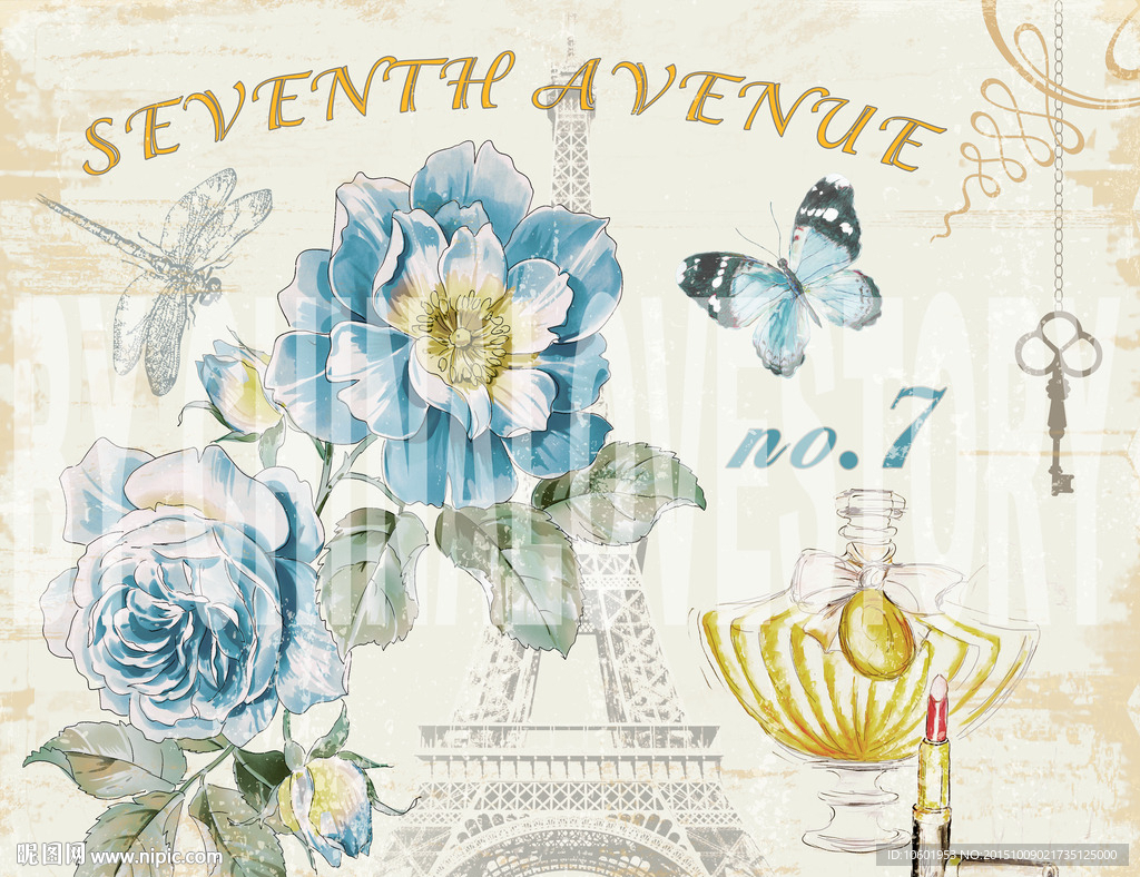 欧美风格装饰画