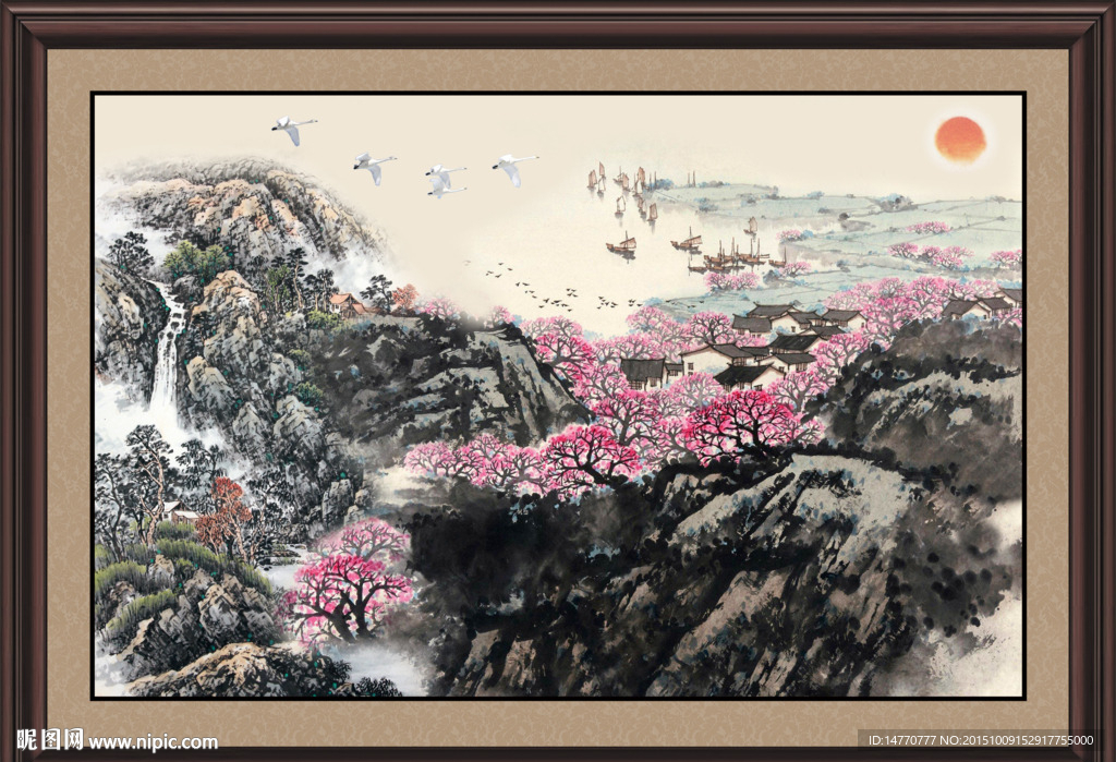 国画山水