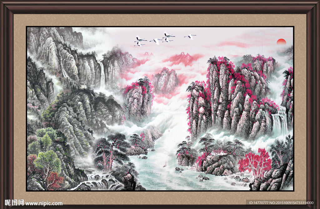 国画山水