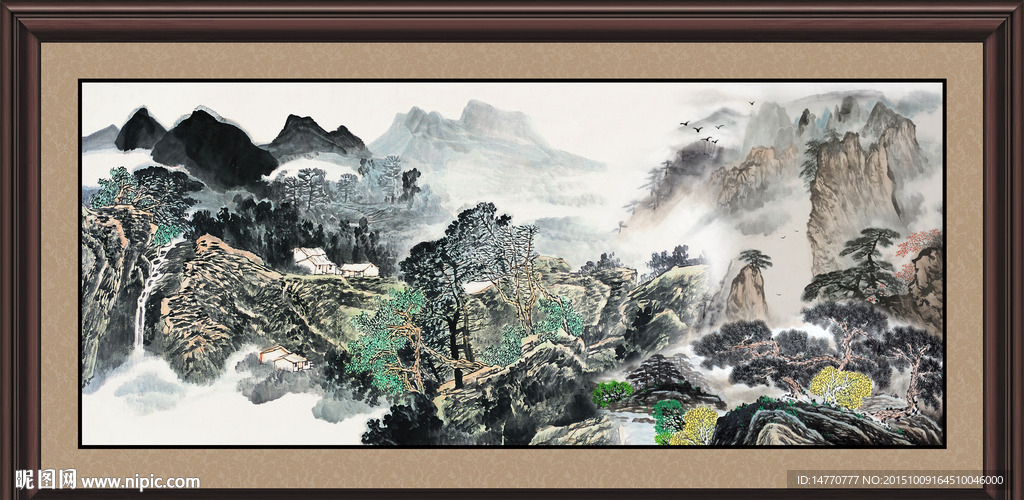 国画山水