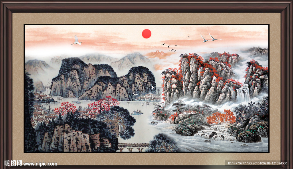 国画山水