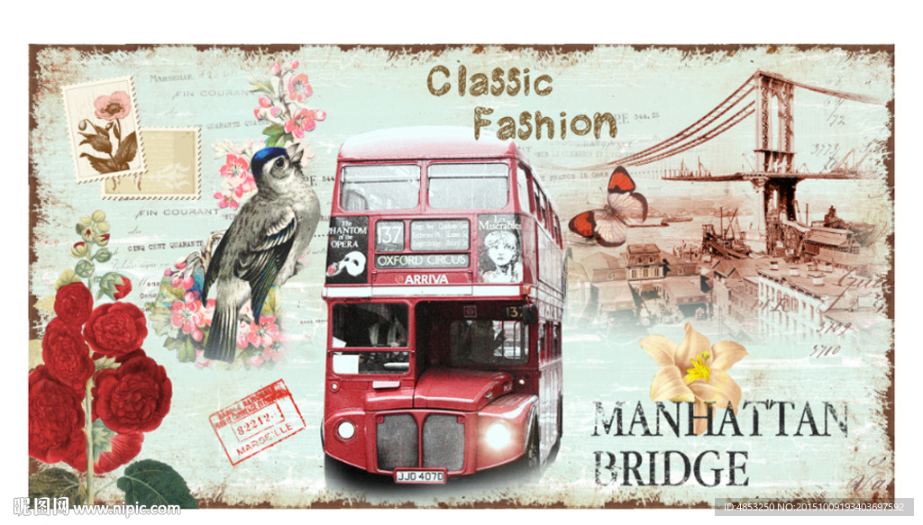 装饰画 无框画 铁皮画 车牌