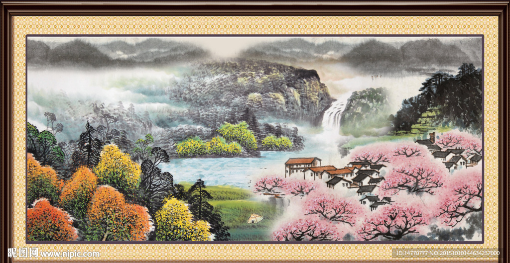 国画山水