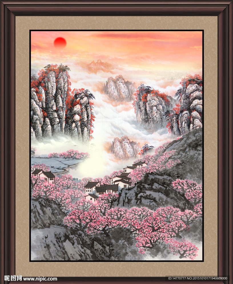 国画山水