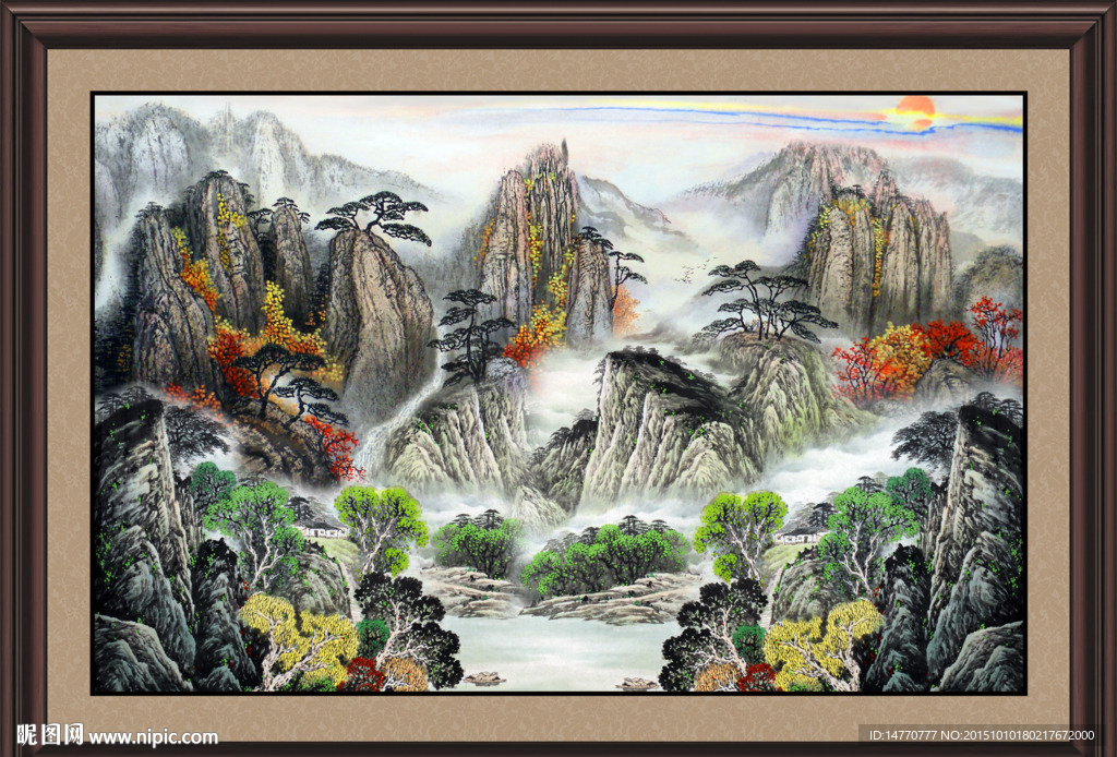 国画山水