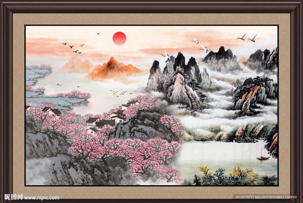 国画山水
