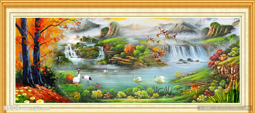 风景油画