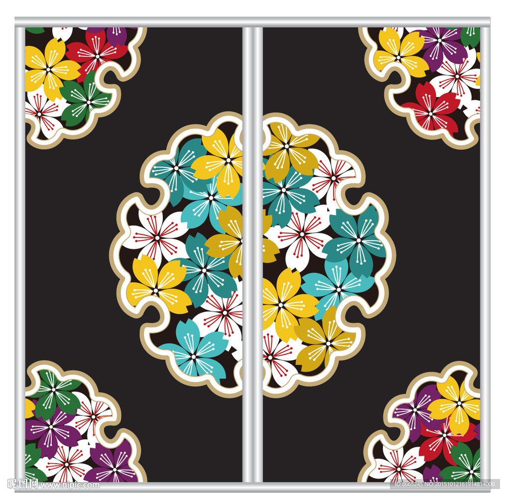时尚花纹