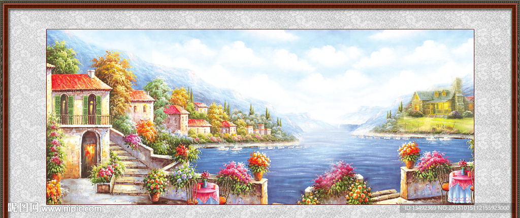 装饰画 油画