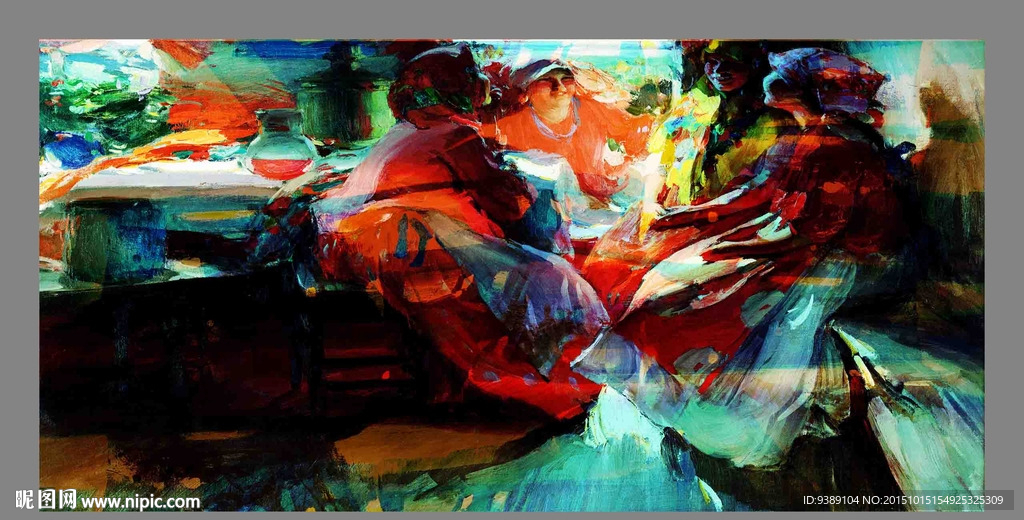 人物油画