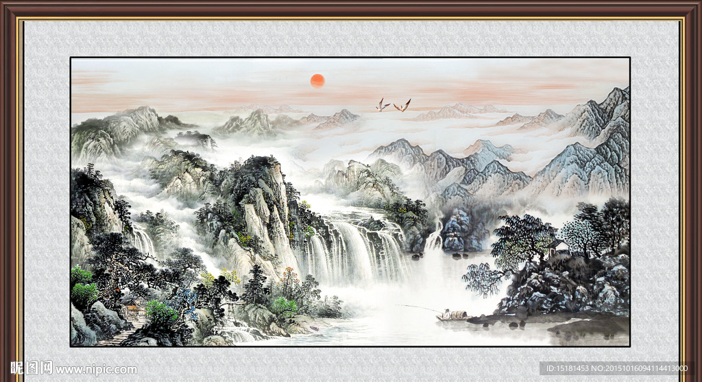 国画山水