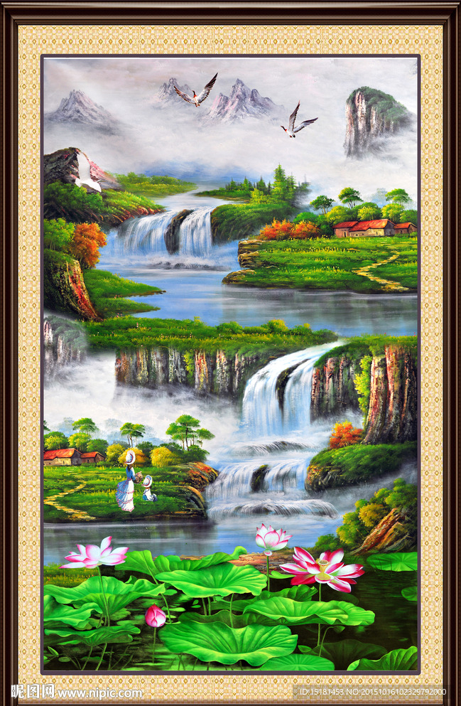 油画风景