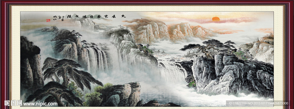 国画山水