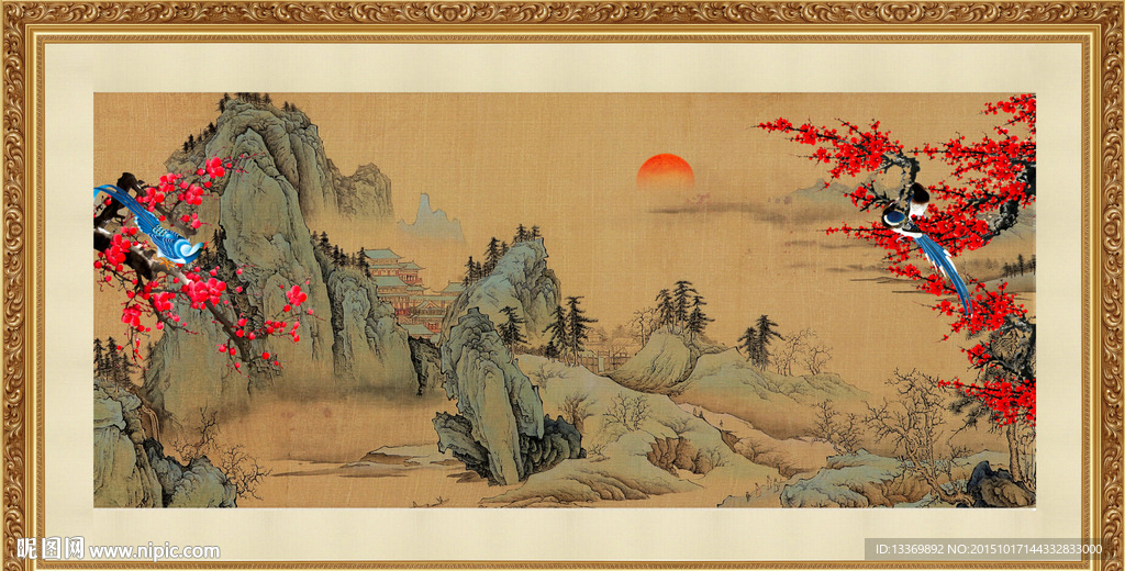 山水画
