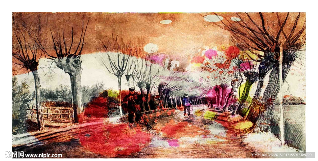 人物油画