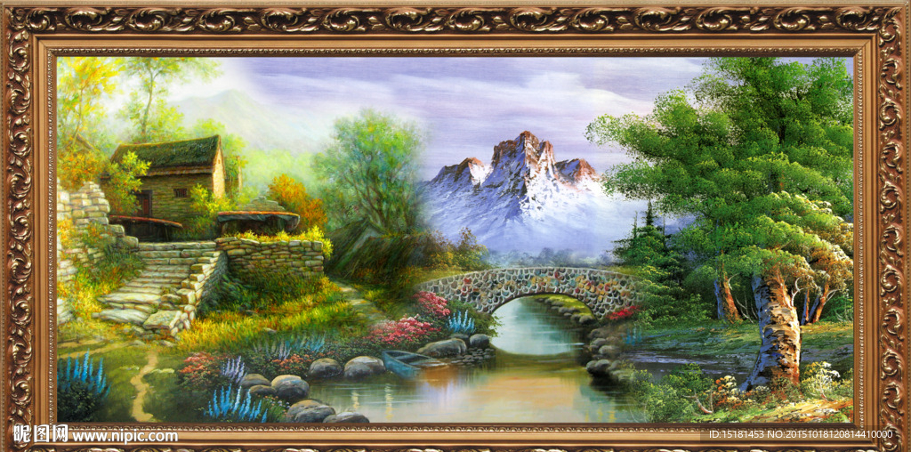 油画风景