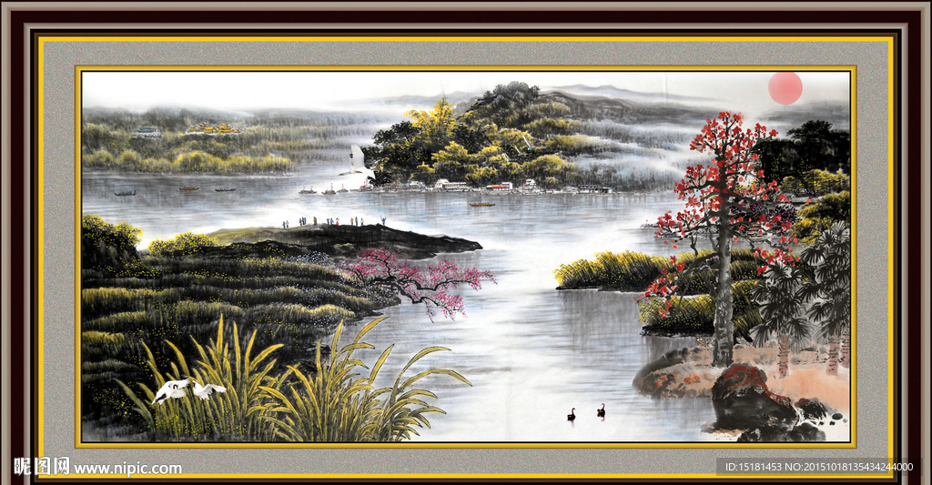 国画山水