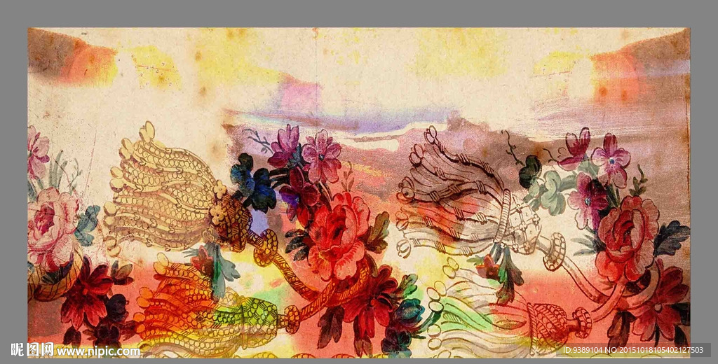 花卉油画