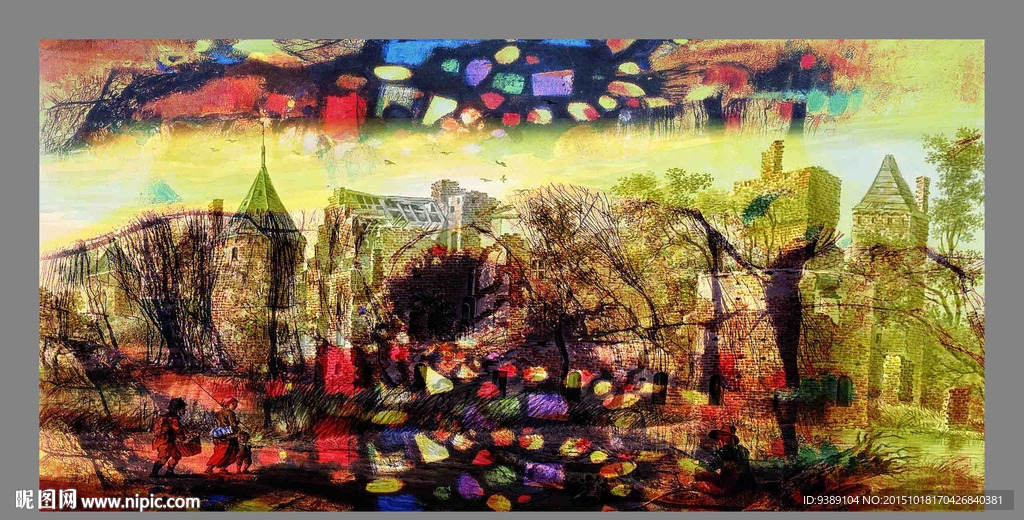 人物油画