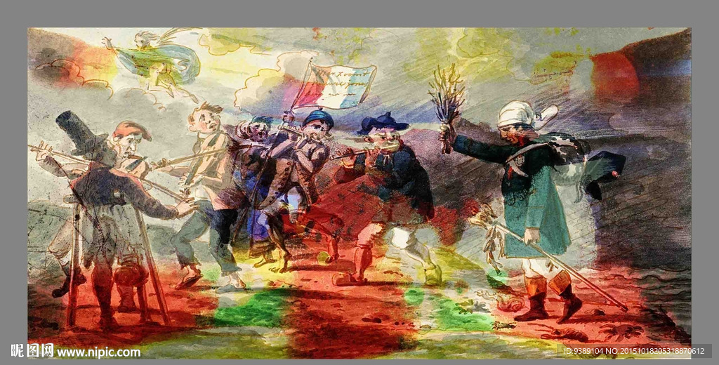 人物油画