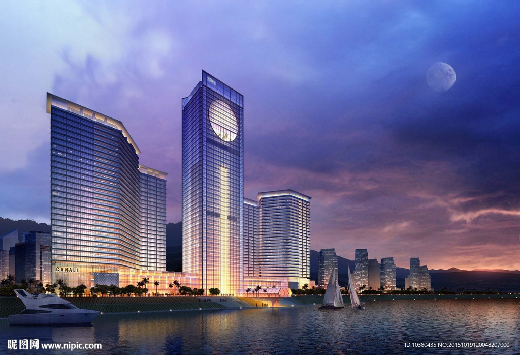 湖心写字楼效果图