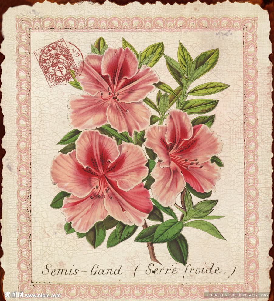 无框画 欧美风格 工艺品贴纸