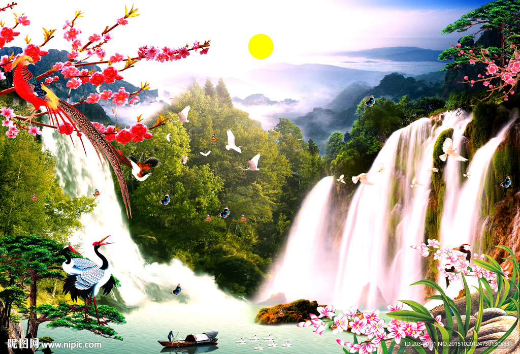 山水画