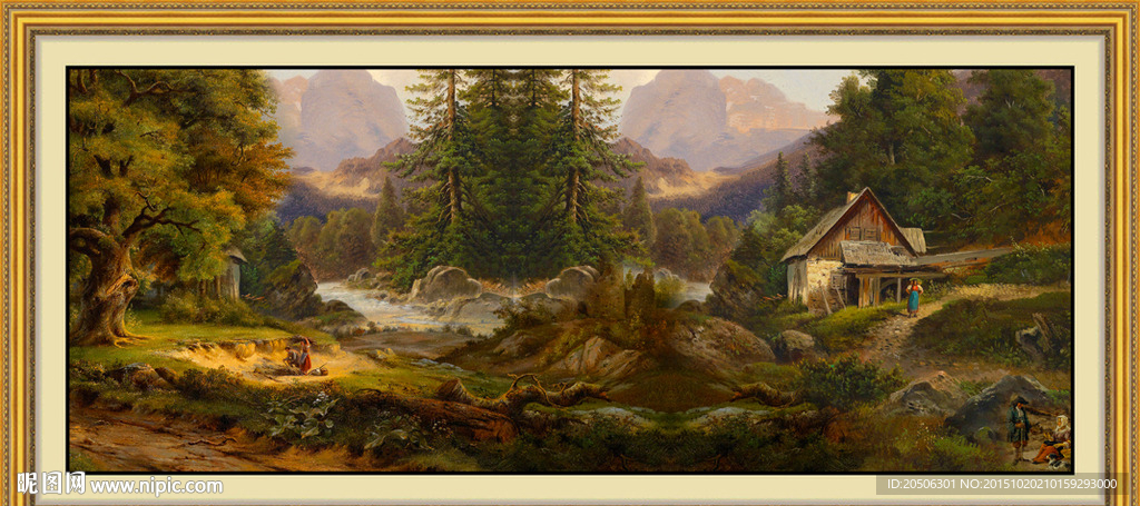 风景油画