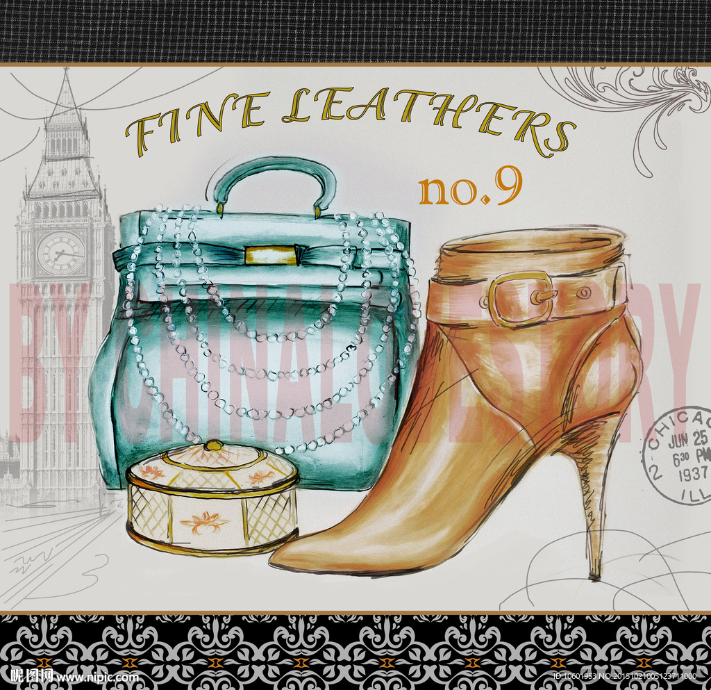 欧美风格装饰画